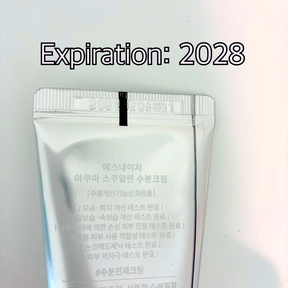 Korean Beauty Set Aqua Squalane Cream+Round Lab SPF+Aestura Cleanser - Picture 4 of 10